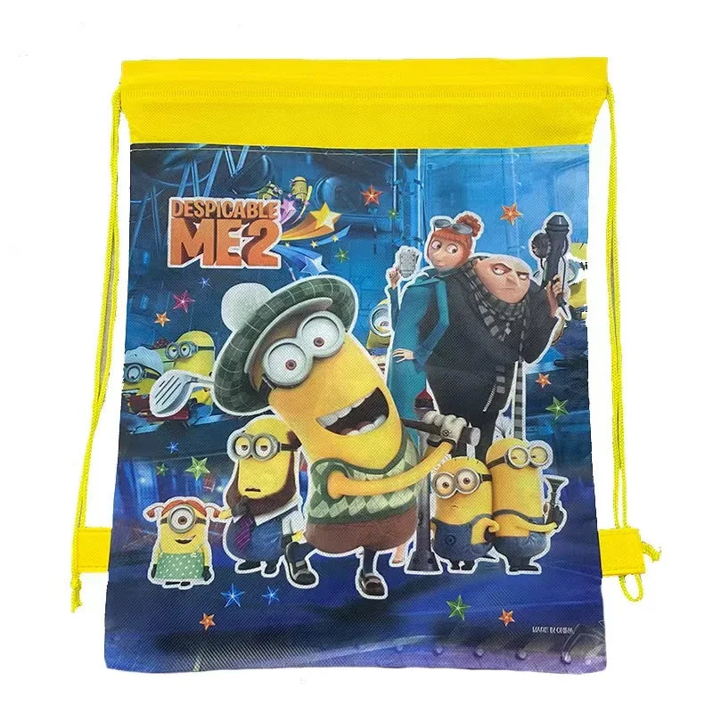 Hot Anime Yellow Birthday Party Baby Shower Balloon Set Disposable Tableware Decoration Supplies Cup Napkin Background Boy Likes