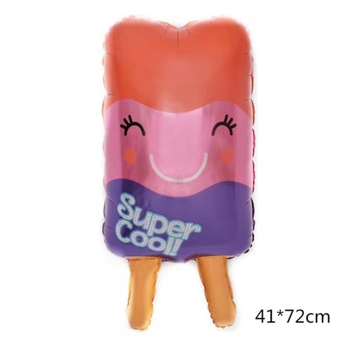 32Inch Donut globos Foil Balloon Fruit Ice Cream Helium Balloon