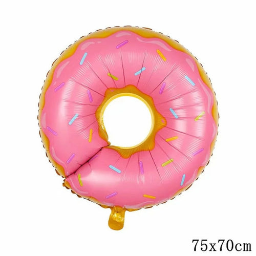 32Inch Donut globos Foil Balloon Fruit Ice Cream Helium Balloon