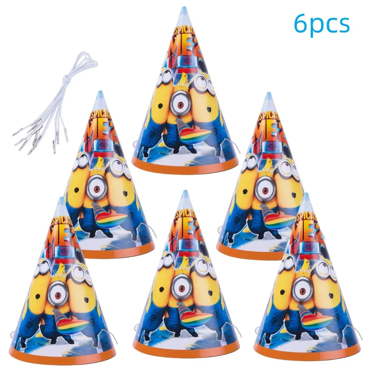 Hot Anime Yellow Birthday Party Baby Shower Balloon Set Disposable Tableware Decoration Supplies Cup Napkin Background Boy Likes