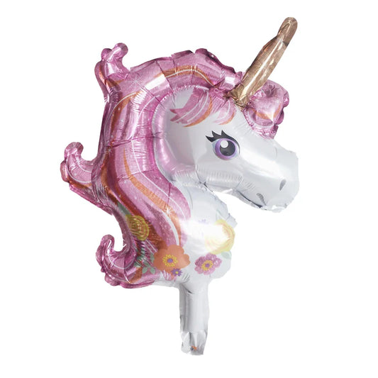 10pcs MiNi Unicorn Foil Balloons Birthday Theme Party Decoration Kids Toys Air Globos Baby Shower Wedding Decoration Supplies