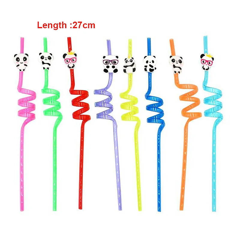 Cartoon Panda Animal Green 32inch Foil Number Balloon Set Children Birthday Party DIY Decoration Baby Shower Kids Animal Balloon