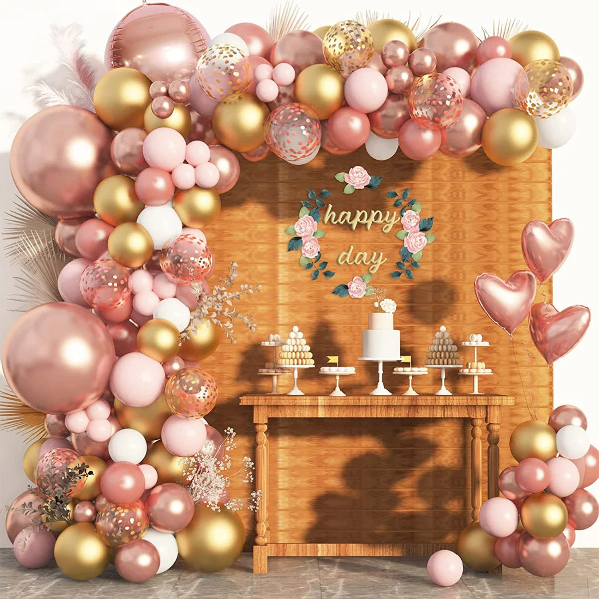 Balloon Garland Arch Kit Birthday Party Decoration Girl Birthday Foil