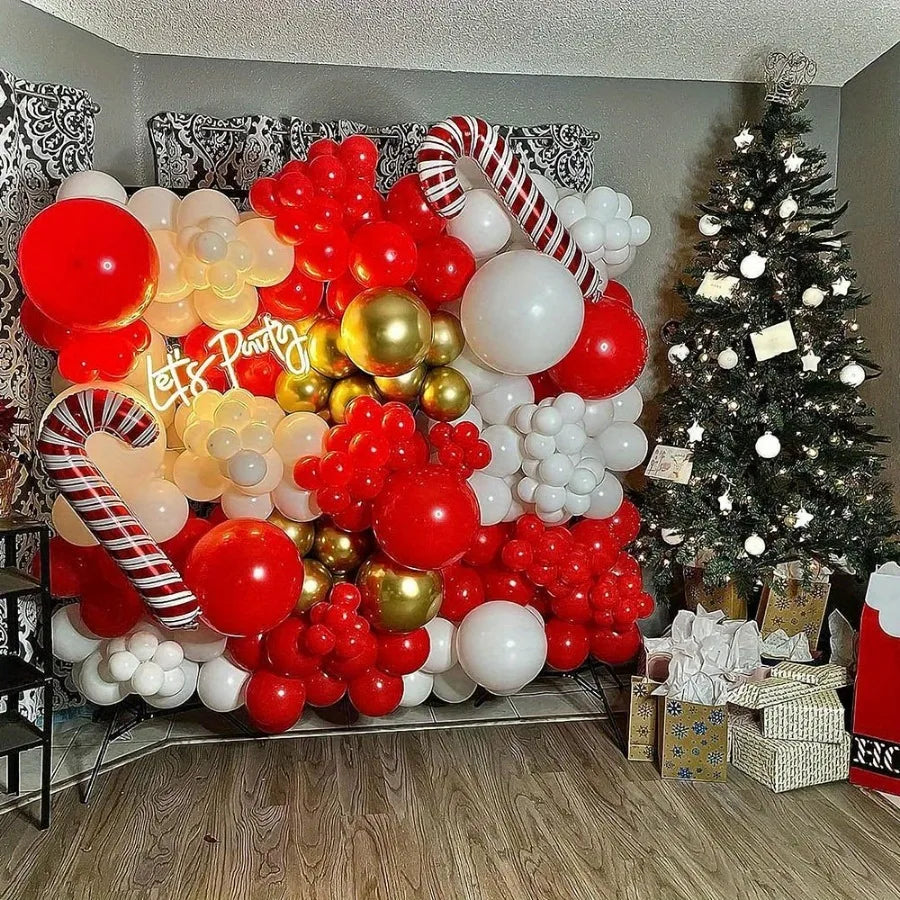 142pcs Balloon Garland Arch Kit Christmas Balloons Birthday Engagement