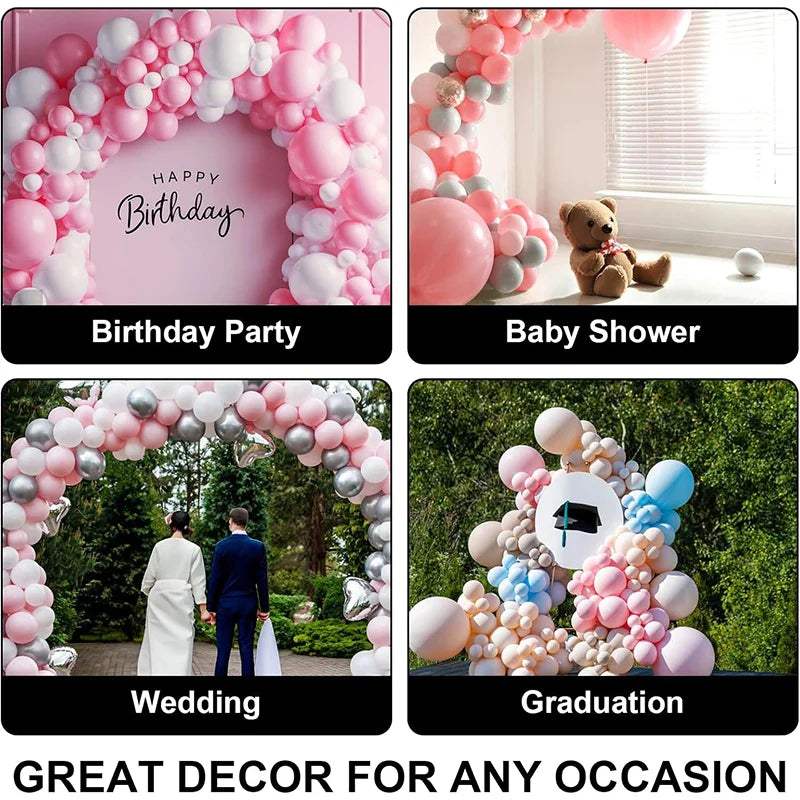 2Pcs 3/5M Balloon Arch Kit Balloon Garland Tapes Balloon Decorating