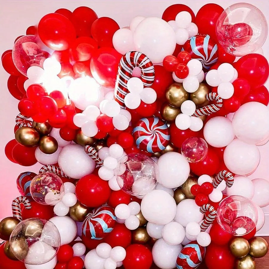 142pcs Balloon Garland Arch Kit Christmas Balloons Birthday Engagement