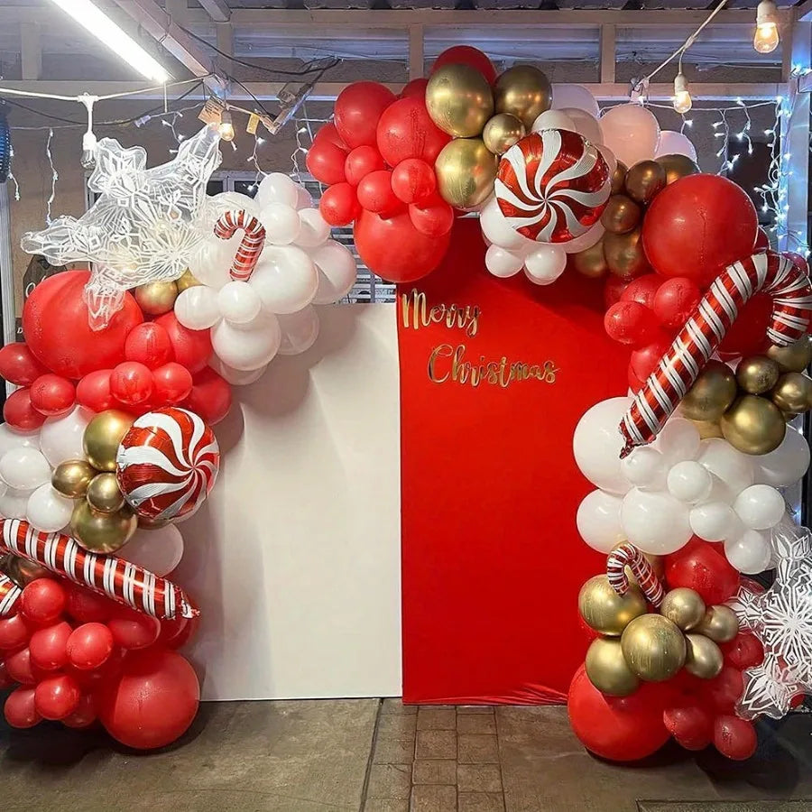 142pcs Balloon Garland Arch Kit Christmas Balloons Birthday Engagement