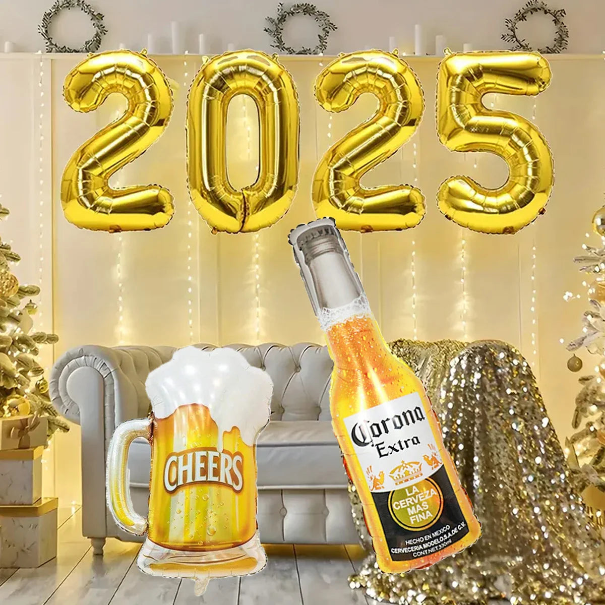 Whiskey beer bottle glass balloons, birthday party, Oktoberfest, bar,