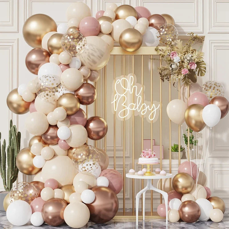 Balloon Garland Arch Kit Birthday Party Decoration Girl Birthday Foil