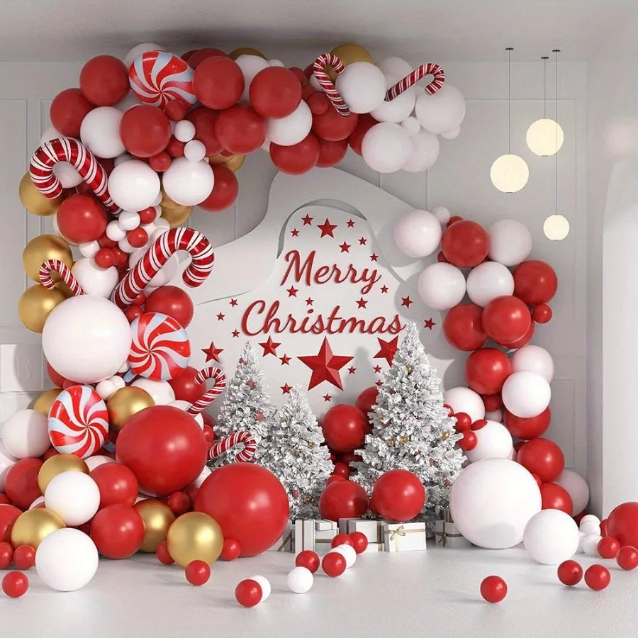 142pcs Balloon Garland Arch Kit Christmas Balloons Birthday Engagement