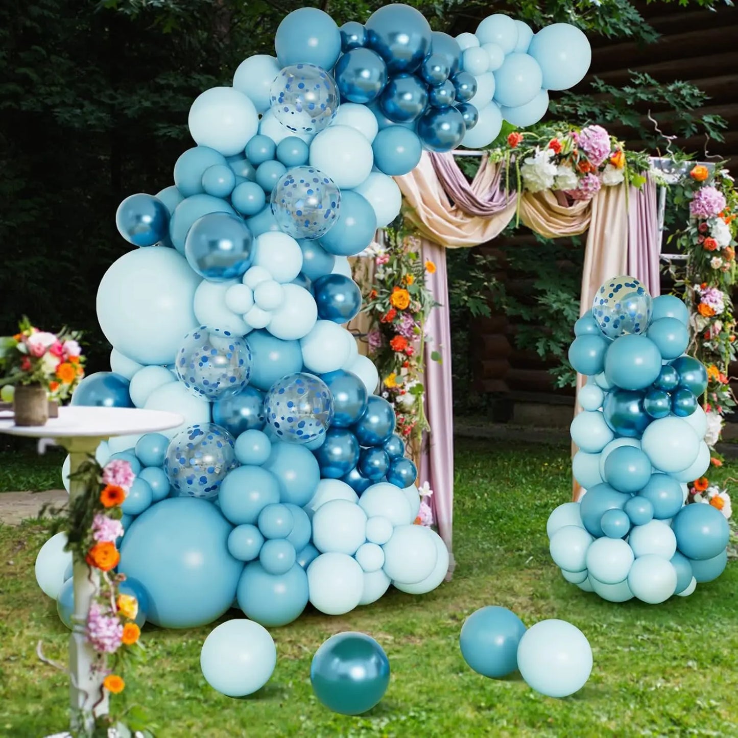 Blue Balloons Garland Arch Kit Birthday Party Decoration Kids Boy