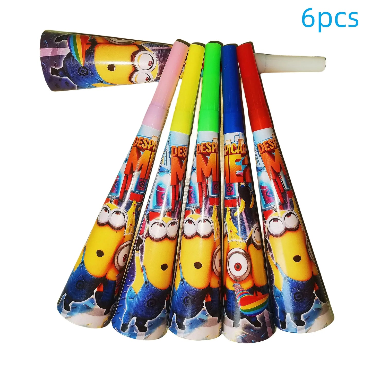 Hot Anime Yellow Birthday Party Baby Shower Balloon Set Disposable Tableware Decoration Supplies Cup Napkin Background Boy Likes