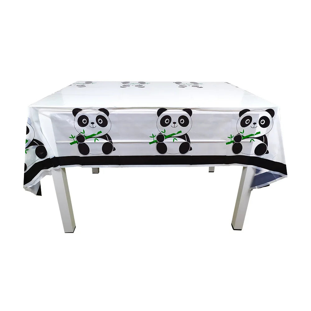 Cartoon Panda Animal Green 32inch Foil Number Balloon Set Children Birthday Party DIY Decoration Baby Shower Kids Animal Balloon