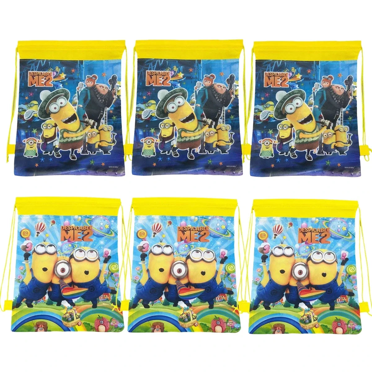 Hot Anime Yellow Birthday Party Baby Shower Balloon Set Disposable Tableware Decoration Supplies Cup Napkin Background Boy Likes